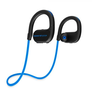 Energy Earphones BT Running 2, Bluetooth slúchadlá, neónovo modré EN448326