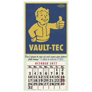 Fallout Vault-Tec Calendar Poster GE3558