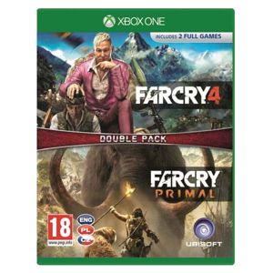 Far Cry 4 + Far Cry: Primal CZ (Double Pack) XBOX ONE