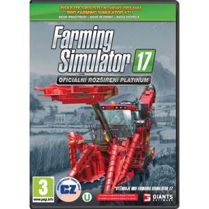 Farming Simulator 17 CZ (Oficiálne rozšírenie Platinum) PC