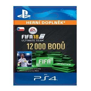 FIFA 18 Ultimate Team - 12000 FIFA Points CZ