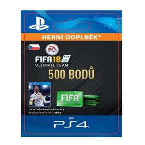 FIFA 18 Ultimate Team - 500 FIFA Points CZ