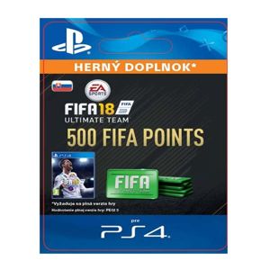 FIFA 18 Ultimate Team - 500 FIFA Points SK