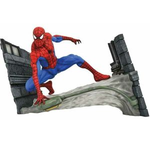 Figúrka Spider Man Comic Webbing Diorama (Marvel)