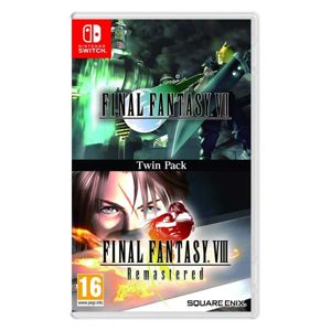 Final Fantasy 7 & Final Fantasy 8 Remastered (Twin Pack) NSW