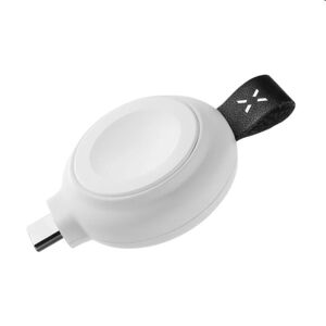 FIXED Orb Magnetický nabíjací adaptér pre Apple Watch s podporou rýchlonabíjania, MFi, biely FIXORB-WH