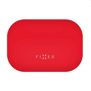 FIXED Silky Silikónové púzdro pre Apple AirPods Pro, červené FIXSIL-754-RD