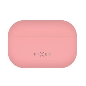 FIXED Silky Silikónové púzdro pre Apple AirPods Pro, ružové FIXSIL-754-PI