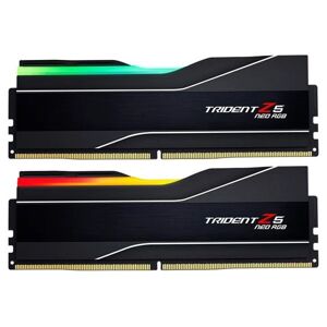 G.SKILL 64GB kit DDR5 6000 CL32 Trident Z5 NEO RGB, AMD EXPO F5-6000J3238G32GX2-TZ5NR