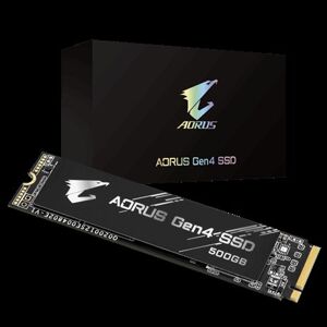 Gigabyte AORUS NVMe 1.3 Gen 4 SSD 500GB, m.2, (5000MBs, 2500MBs) GP-AG4500G