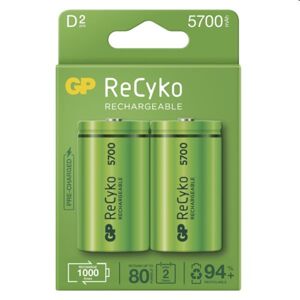GP nabíjacie batérie ReCyko D (HR20) 2PP 1032422570
