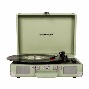 Gramofón Crosley Cruiser Deluxe, zelený CR8005D-MT
