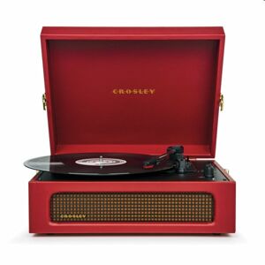 Gramofón Crosley Voyager, červený CR8017A-BUR-A