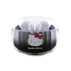 Hello Kitty True Wireless Kitty Head Logo Stereo Earphones, čierne HKTWSHDGKEK