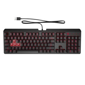 Herná klávesnica HP Encoder Gaming Red Keyboard 6YW76AA#BCM