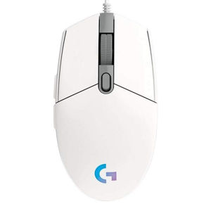 Herná myš Logitech G102 Lightsync Gaming Mouse, biela 910-005824