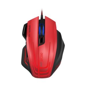 Herná myš Speedlink Decus Respec Gaming Mouse, čierno-červená SL-680005-BKRD