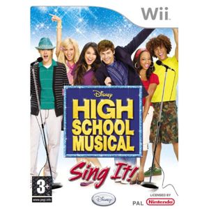 High School Musical: Sing It! + mikrofón Wii