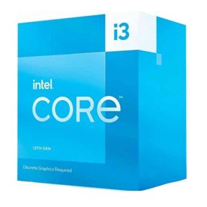 INTEL Core i3-13100 (3,4Ghz  12MB  Soc1700  VGA) Box BX8071513100