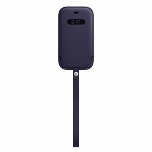 iPhone 12 mini Leather Sleeve with MagSafe - Deep Violet MK093ZM/A