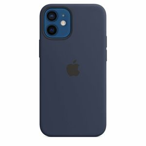Apple iPhone 12 mini Silicone Case with MagSafe, deep navy MHKU3ZMA