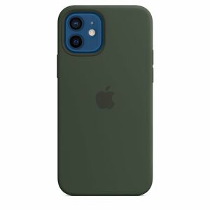 Apple iPhone 12 Pro Max Silicone Case with MagSafe, cypress green MHLC3ZMA