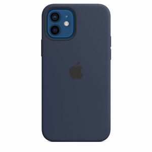 Apple iPhone 12 Pro Max Silicone Case with MagSafe, deep navy MHLD3ZMA