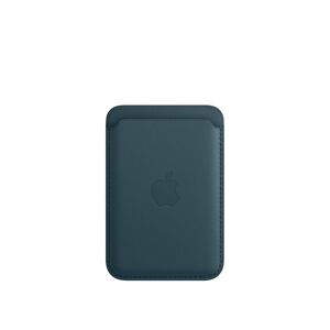 iPhone Leather Wallet with MagSafe - Baltic Blue MHLQ3ZM/A