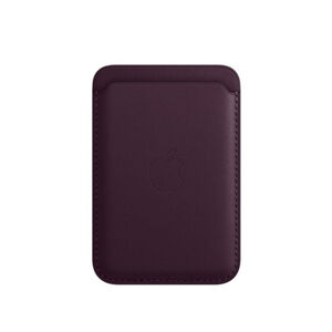 iPhone Leather Wallet with MagSafe, dark cherry MM0T3ZMA