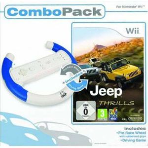 Jeep Thrills + volant Wii