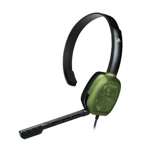 Káblový headset PDP LVL1 Chat pre Playstation 4, camo green 051-031-EU-NCAM