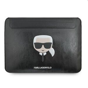 Karl Lagerfeld Head Embossed Computer Sleeve 16", čierne 57983107439