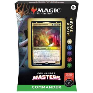 Kartová hra Magic: The Gathering Commander Masters Sliver Swarm Commander Deck