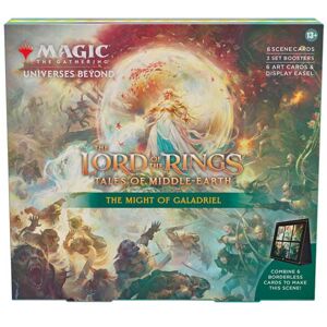 Kartová hra Magic: The Gathering The Lord of the Rings: Tales of Middle Earth Box The Might of Galadriel Scene