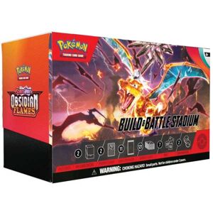 Kartová hra Pokémon TCG: Scarlet & Violet Obsidian Flames Build & Battle Stadium Box (Pokémon)