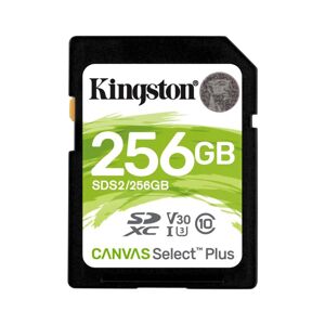 Kingston Canvas SeIect Plus Secure Digital SDXC UHS-I 256 GB | Class 10, rýchlosť 10085 MBs, SDS2256 GB SDS2256GB