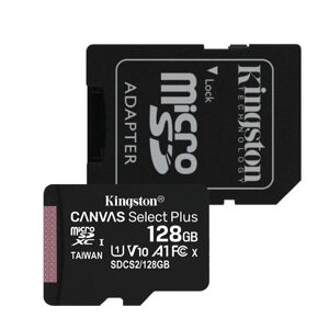 Kingston Canvas Select Plus 128GB Micro SDXC + SD adapter - OPENBOX (Rozbalený tovar s plnou zárukou) SDCS2128GB
