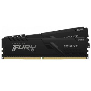 Kingston Fury Beast 16GB 3600MHz DDR4 CL17 DIMM (Kit of 2) Black KF436C17BBK2/16