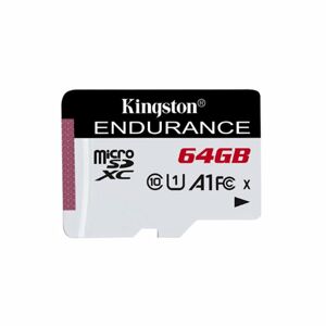Kingston High Endurance Micro SDXC 64 GB, UHS-I U1, Class 10 - rýchlosť 95 MBs SDCE64GB