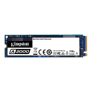 Kingston SSD A2000, 1TB, NVMe M.2 - rýchlosť 2200/2000 MB/s (SA2000M8/1000G) SA2000M8/1000G