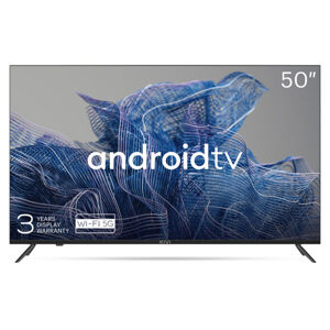 Kivi TV 50U740NB, 50" (127 cm), UHD, Google Android TV, čierny 50U740NB