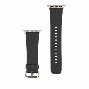 Kožený remienok COTEetCI Leather pre Apple Watch 384041mm, čierny WH5232-BK