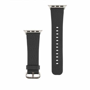 Kožený remienok COTEetCI Leather pre Apple Watch 42/44mm, čierny WH5233-BK