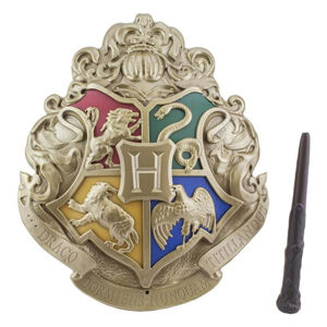 Lampa Rokfortský erb s ovládačom v tvare prútika (Harry Potter)