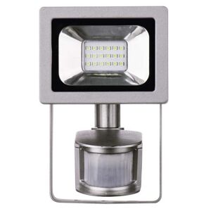 LED reflektor PROFI - 10W - svietivosť 800 Lúmenov, IP66, biela - 4 000K so senzorom pohybu 2199860942