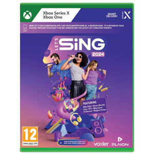 Let’s Sing 2024 + 2 mikrofóny XBOX Series X