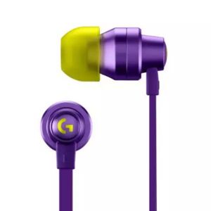 Logitech G333 - herné slúchadlá do uší, 3,5mm + USB-C, fialové 981-000936