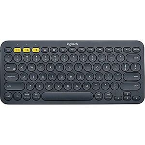 Logitech K380 Wireless Multi-Device Bluetooth Keyboard US, Grey 920-007582