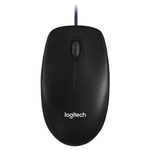 Logitech M100 Cable Mouse, black 910-006652
