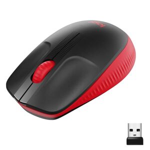 Logitech M190 Full-size wireless mouse, red 910-005908